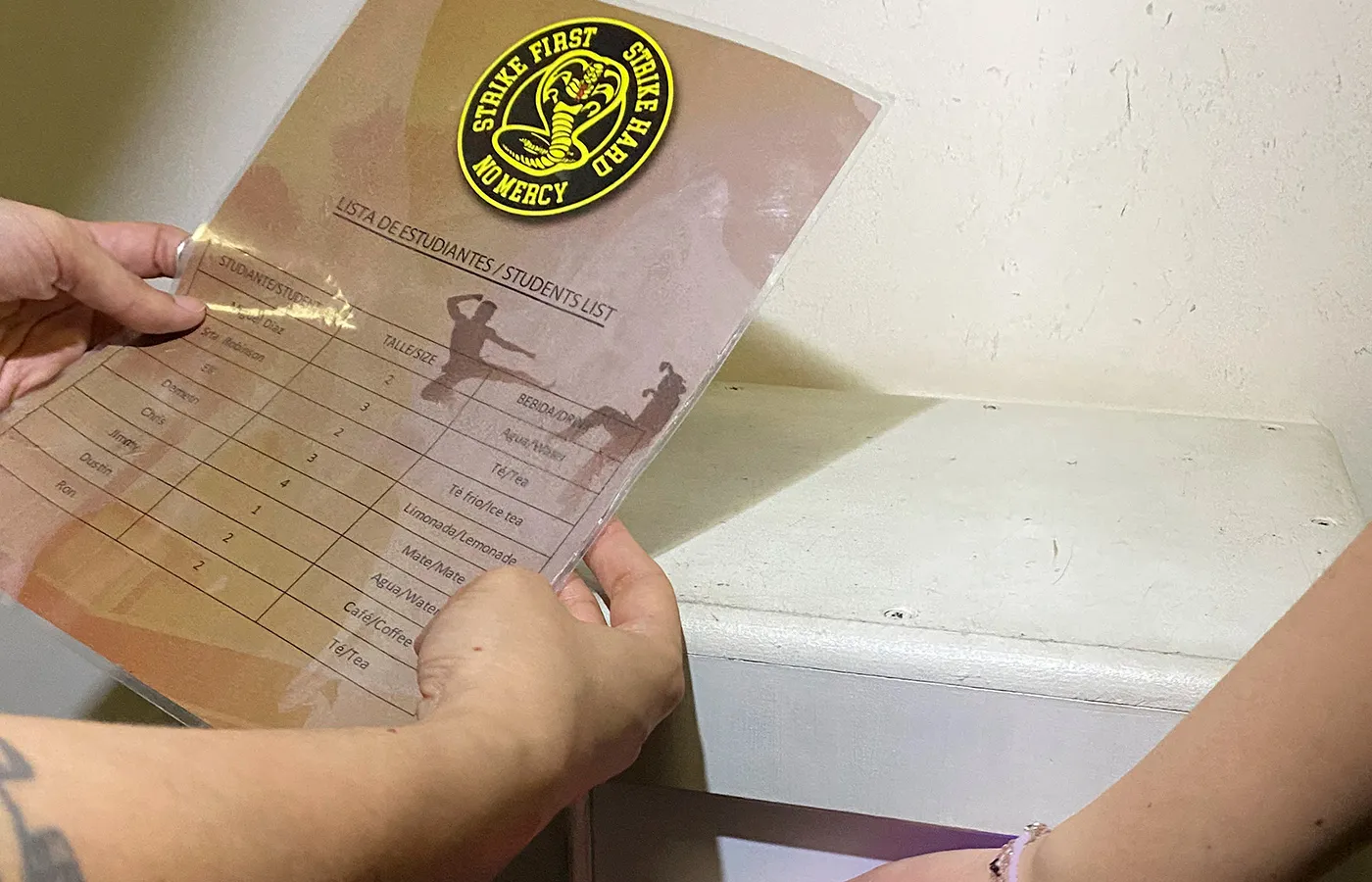 Listado del torneo